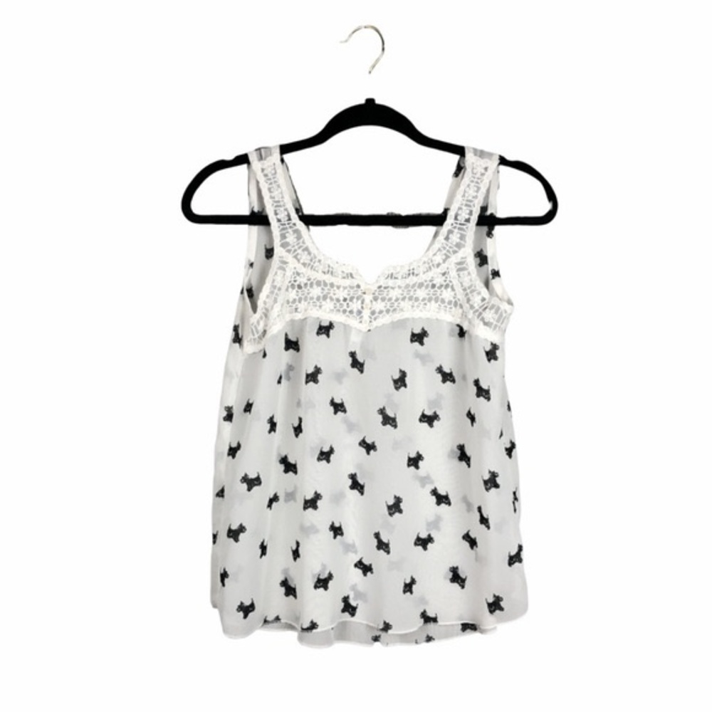 Aeropostale Scottie Dog Blouse